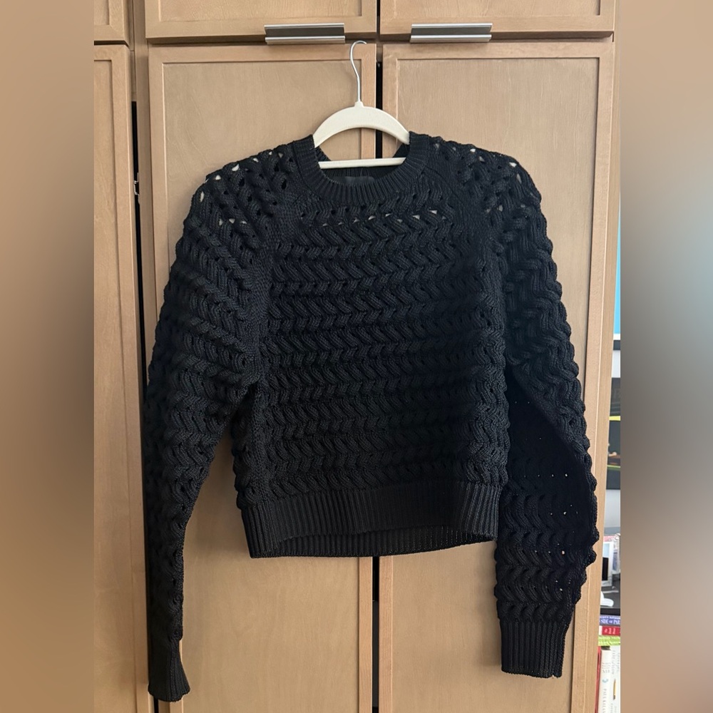 Alexander Wang Black Knit Sweater